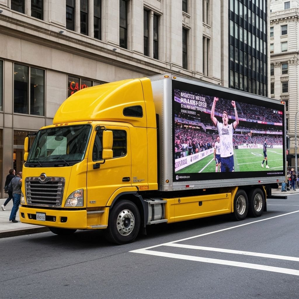 Mobile Truck LED Display